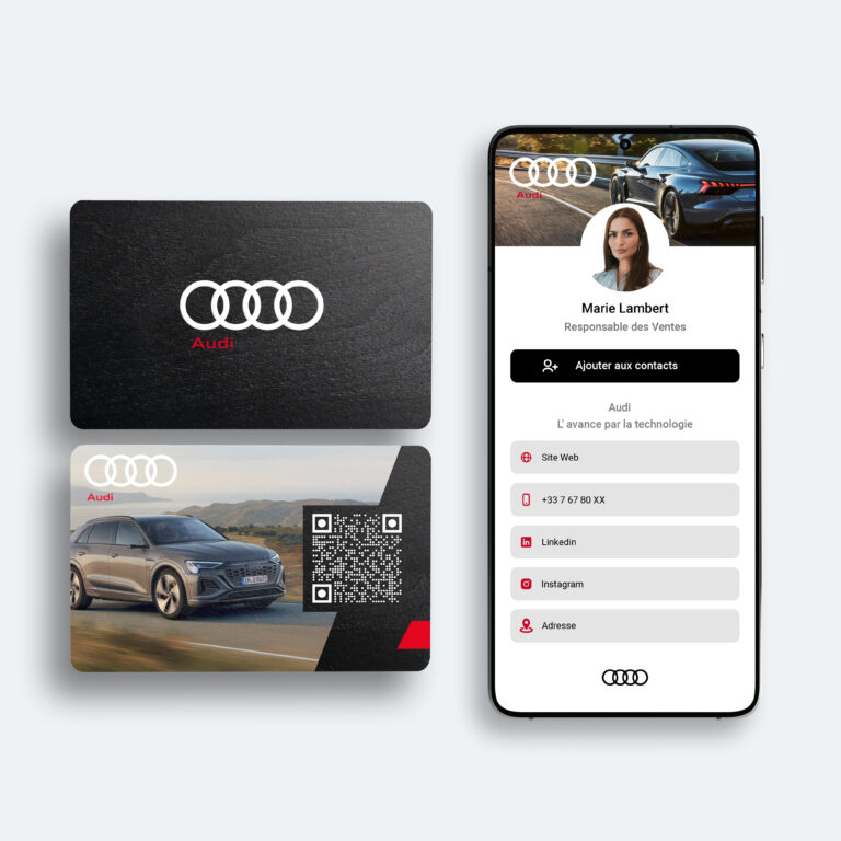 Carte de visite Audi