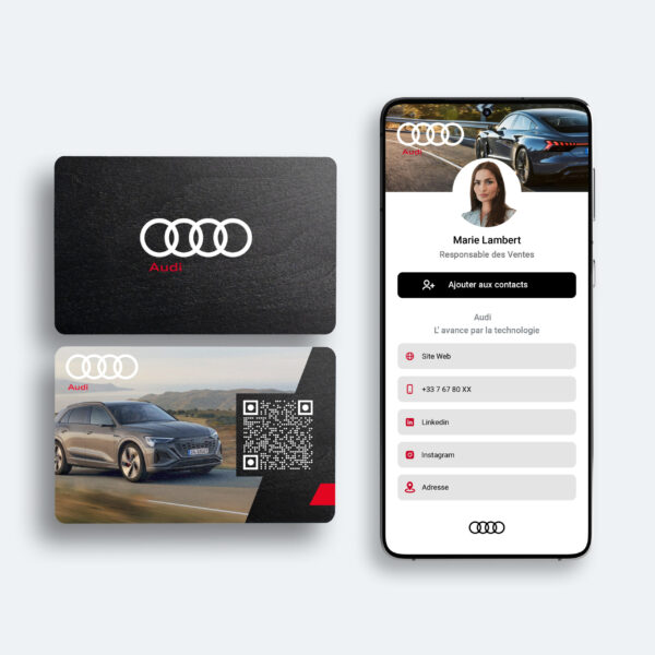 Carte de visite Audi