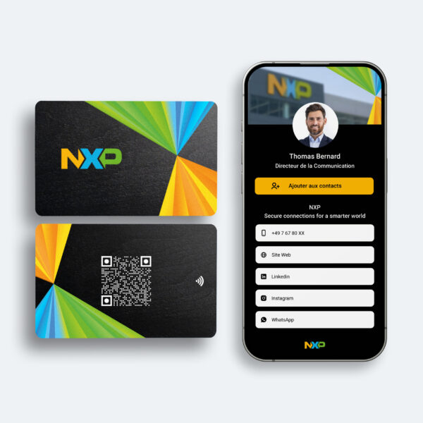 Carte de visite NFC NXP Semiconductors
