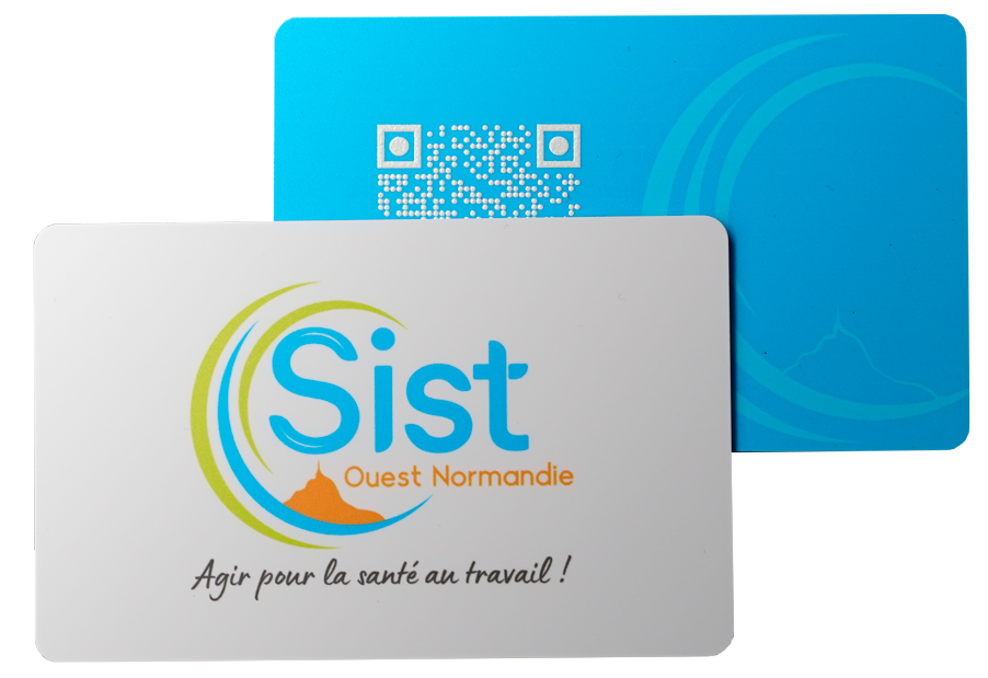 Cartes de visite QR CODE Sist Ouest Normandie