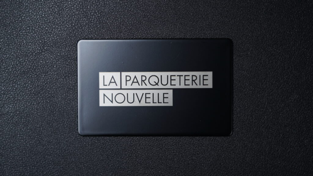 Carte NFC gravée La Parqueterie Nouvelle