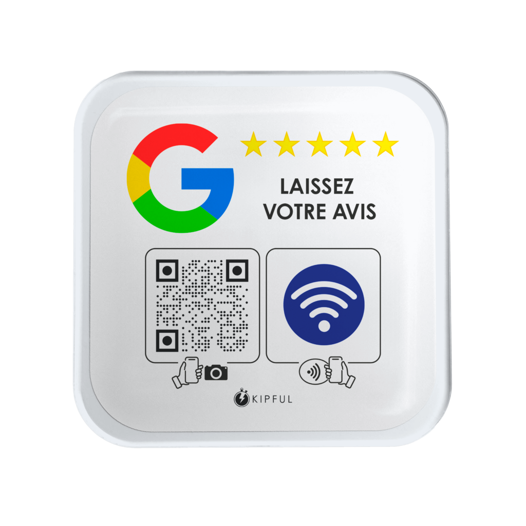 Outil connecté pour avis Google