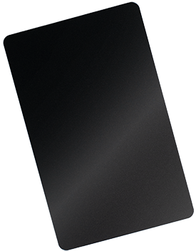 Carte nfc PVC noir