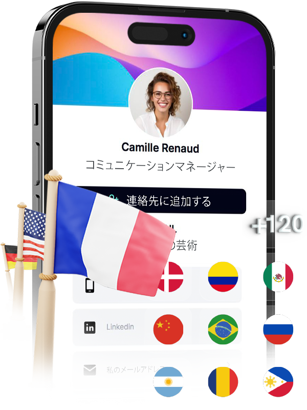 Profil digital KIPFUL disponible en 120 langues