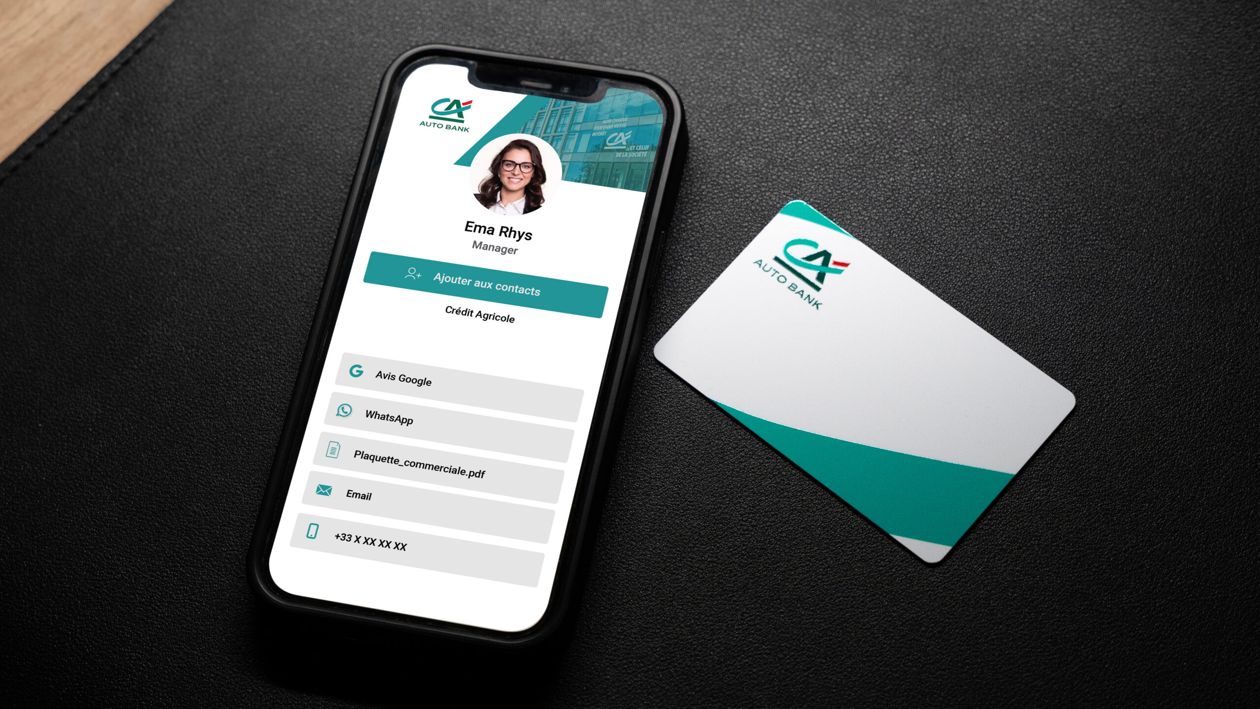 carte de visite virtuelle